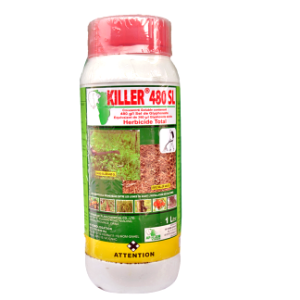 Herbicide liquide total de post-levée KILLER 480 SL 1 litre – Toutes les cultures