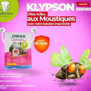 Insecticide granulé KLYPSON 500 WG 150 gr – Hygiène publique, domicile, bureau