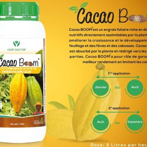Engrais foliaire CACAO BOOM 1 litre – Spécial cacao