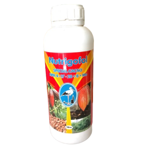Engrais foliaire NUTRIGOFOL NPK 4-17-28 1 litre – Spécial cacao