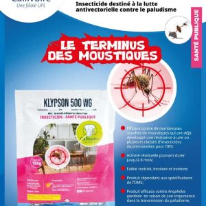 Insecticide granulé KLYPSON 500 WG 150 gr – Hygiène publique, domicile, bureau