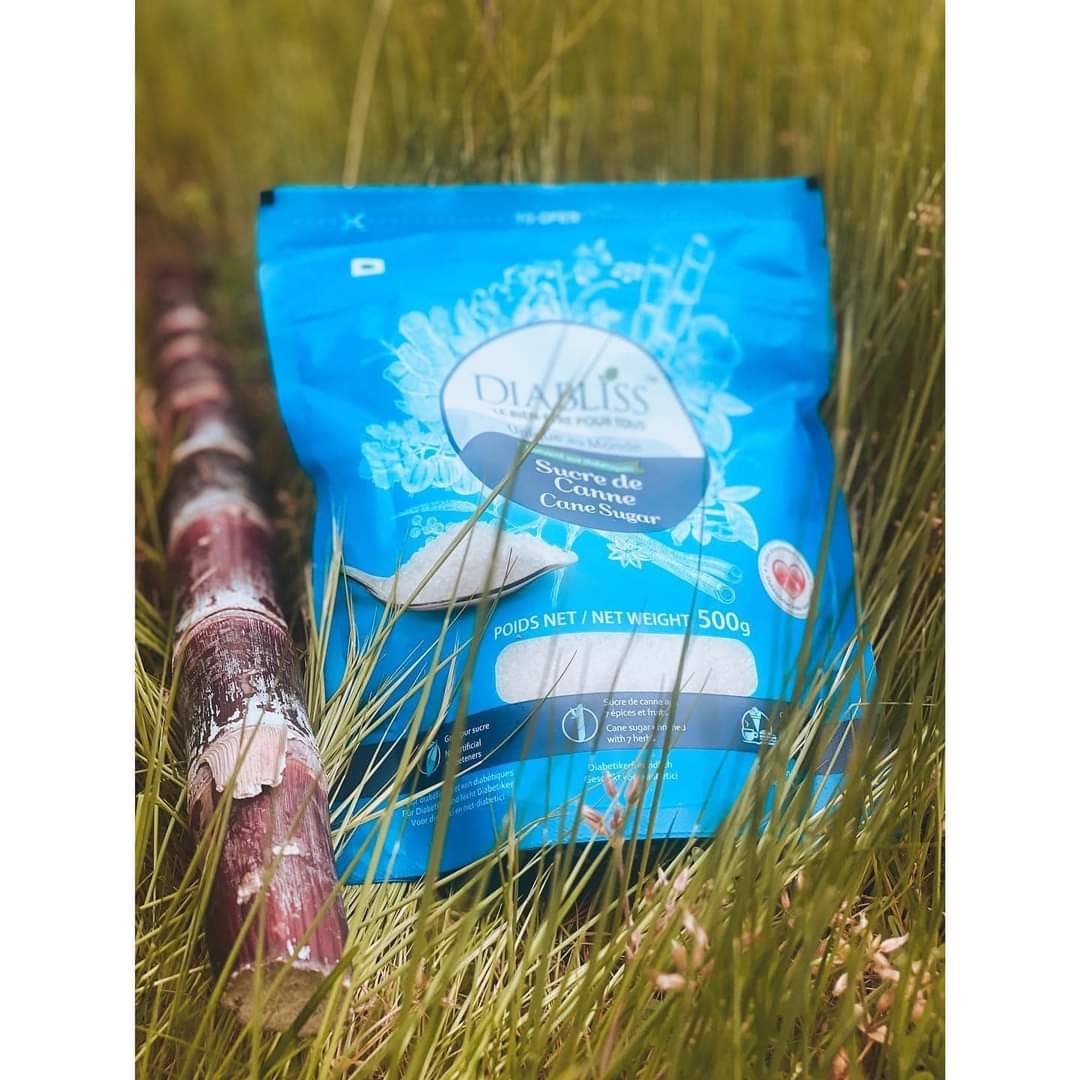 Sucre de canne Bio 100% naturel DIABLISS 500 gr – Anti diabète