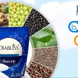 Sucre de canne Bio 100% naturel DIABLISS 200 gr – Anti diabète
