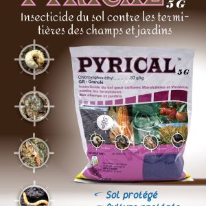Anti-termite granulé PYRICAL 5 G 1 kg – Termites des cultures maraichères