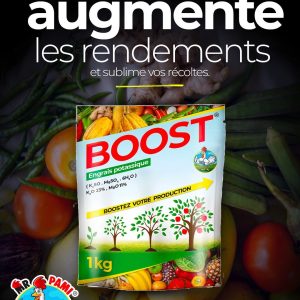 Engrais granulé potassique BOOST 1 kg – Toutes les cultures