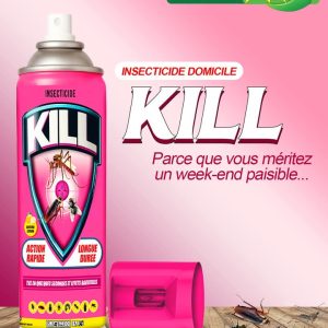 Insecticide liquide KILL 250 ml – Domicile, bureau, hygiène publique