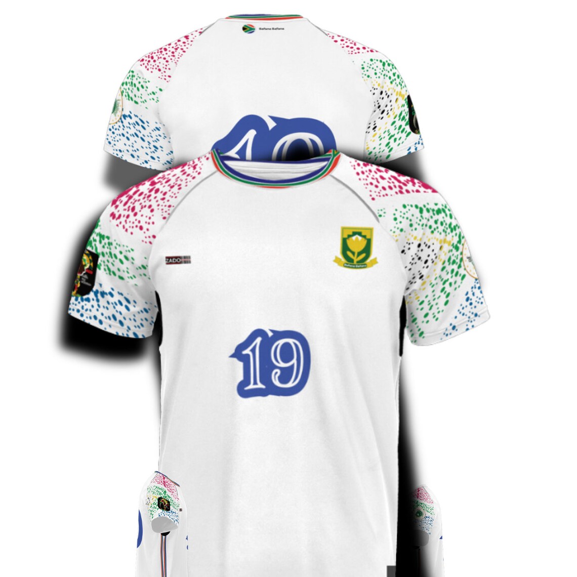 Maillot de football Extérieur AFRIQUE DU SUD 1 étoile Pro max 2025