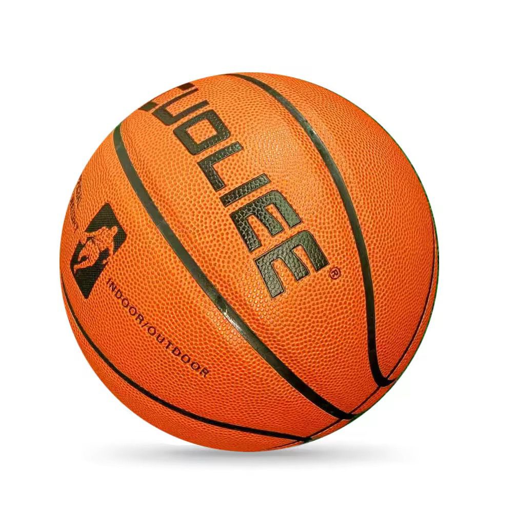 Ballon de basketball CUOLIEE orange noir