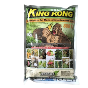 Herbicide granulé total de post-levée KING KONG 888 SG 1 kg – Toutes les cultures