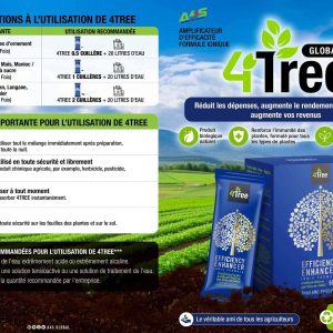 Engrais poudre biologique 100% naturel 4THREE 5 gr – Toutes les cultures