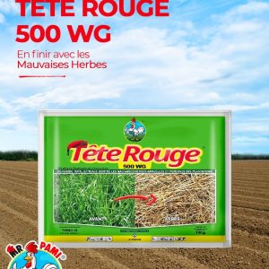 Herbicide granulé total TETE ROUGE 500 WG 1 kg – Toutes les cultures