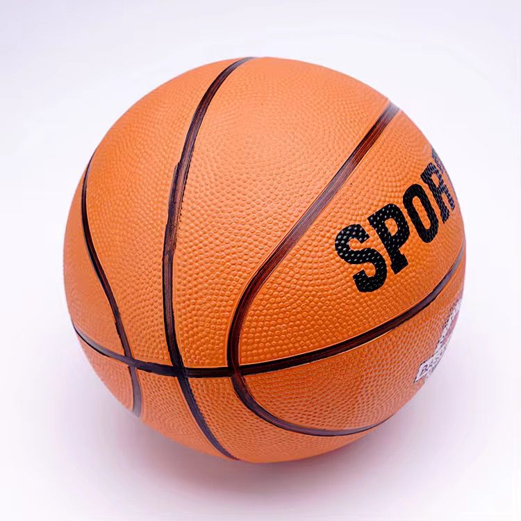 Ballon de basketball SPORTS orange noir