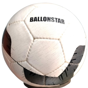 Ballon de football BALLONSTAR blanc noir