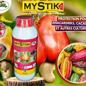 Insecticide liquide MYSTIK 40 EC 1 litre – Spécial anacarde et cacao