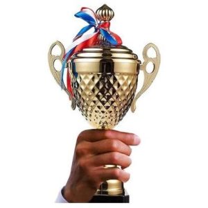 Trophée de compétition or