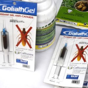 Gel anti-cafards GOLIATH® 2,5 gr – Domicile, bureau, hygiène publique