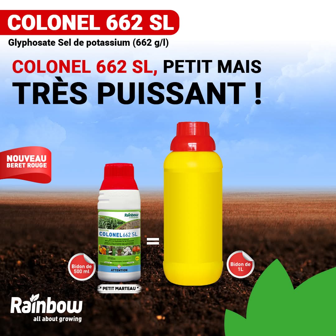 Herbicide liquide total COLONEL 622 SL 500 ml – Toutes les cultures