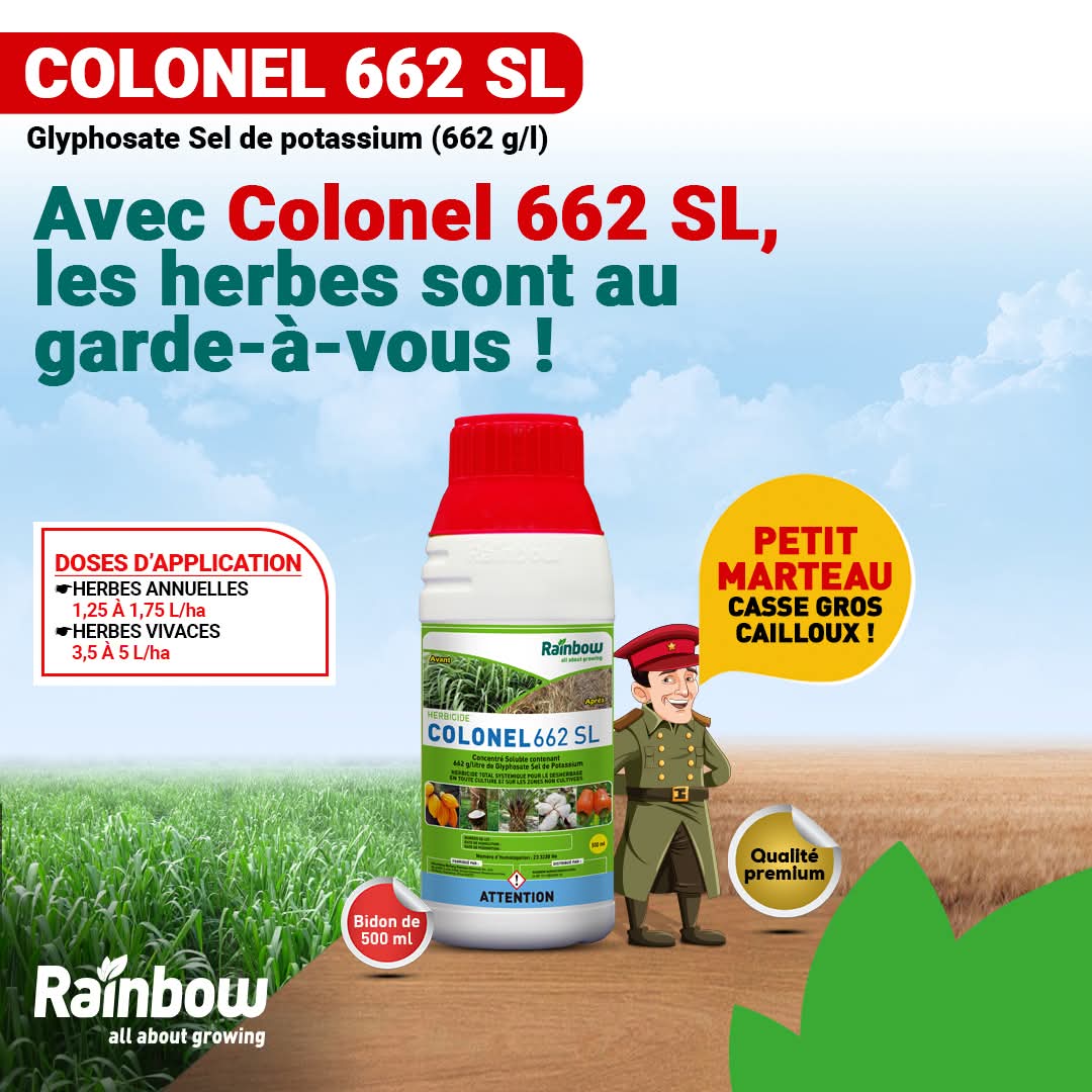 Herbicide liquide total COLONEL 622 SL 500 ml – Toutes les cultures