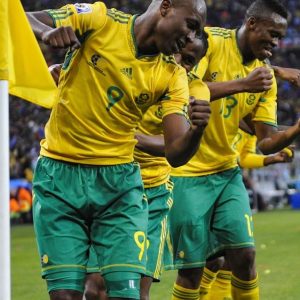 Maillot de football Domicile AFRIQUE DU SUD 1 étoile CAN Pro max 2025