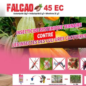 Insecticide liquide FALCAO 45 EC 1 litre – Spécial cacao