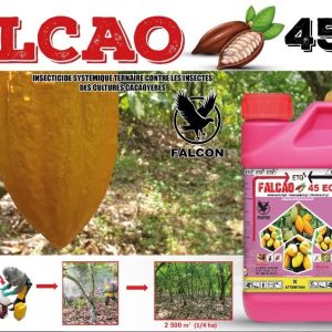 Insecticide liquide FALCAO 45 EC 1 litre – Spécial cacao