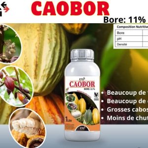 Engrais foliaire CAOBOR (Bore 11%) 1 litre – Spécial cacao