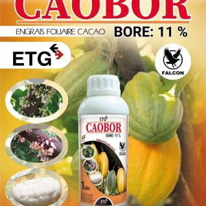Engrais foliaire CAOBOR (Bore 11%) 1 litre – Spécial cacao