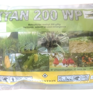 Herbicide granulé sélectif de post-levée TITAN 200 WP 70 gr – Riz, canne à sucre, palmier à huile, etc.