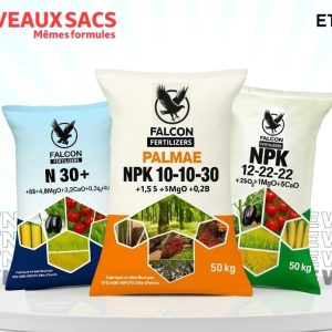 Engrais granulé PALMAE NPK 10-10-30 50 kg – Spécial Palmier à huile
