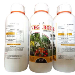 Engrais foliaire VEGEBOR (Bore 11%) 1 litre – Cultures maraichères