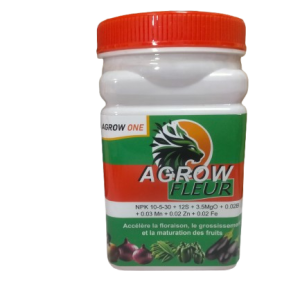 Engrais poudre NPK 10-5-30 AGROW FLEUR 700 gr – Toutes les cultures