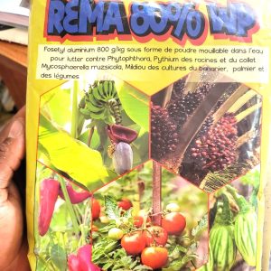 Fongicide poudre REMA 80% WP 75 gr – Banane, palmier à huile, cultures légumières