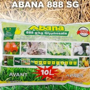 Herbicide granulé total de post-levée ABANA 888 SG 1 kg – Toutes les cultures