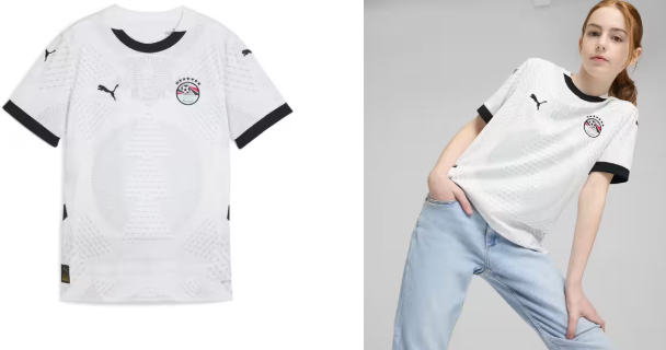 Maillot de football Extérieur ÉGYPTE Enfant et Adolescent Pro max 2025