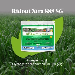 Herbicide granulé total RIDOUT XTRA 888 SG 1 kg – Toutes les cultures