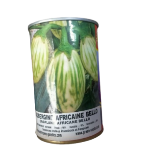 Semence d’AUBERGINE AFRICAINE BELLO 50 gr