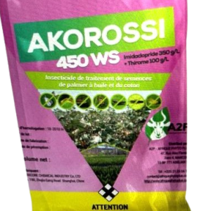 Insecticide poudre AKOROSSI 450 WS 1 kg – Semences de palmier à huile, coton