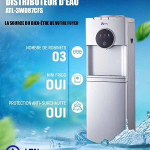 ATL Distributeur d&rsquo;eau ATL-3WD87CFS Robinet 03 Anti surchauffe