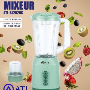 ATL Mixeur 1.5L 3V + Mode pulse ATL-BL2026G