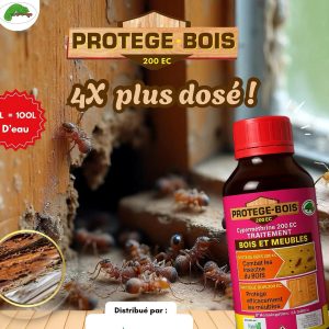 Insecticide liquide PROTEGE BOIS 200 EC 1 litre – Meuble, bois