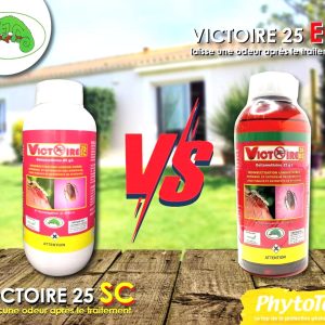 Insecticide liquide VICTOIRE 25 SC 1 litre – Domicile, hygiène publique, entrepôts de stockage