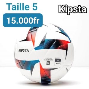 Ballon de football hybride blanc KIPSTA FIFA Basic club ball Taille 5
