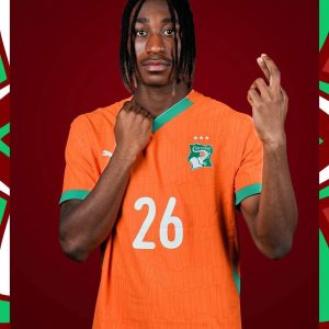 Maillot de football Domicile COTE D’IVOIRE 3 étoiles Pro max 2025-26