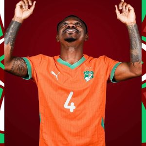Maillot de football Domicile COTE D’IVOIRE 3 étoiles Pro max 2025-26
