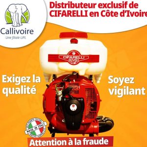 Atomiseur CIFARELLI NUVOLA L3 EVO 12 litres – Agriculture, hygiène publique