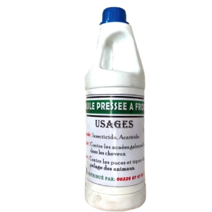Insecticide liquide HUILE PRESSEE A FROID 1 litre – Agriculture, cosmétique, vétérinaire