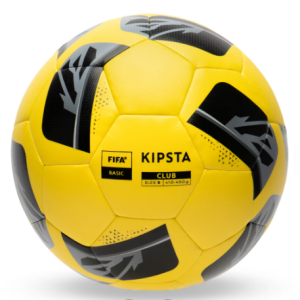 Ballon de football hybride jaune KIPSTA FIFA Basic club ball Taille 5