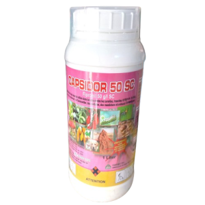 Insecticide liquide CAPSIDOR 50 SC 1 litre – Bois, sol, cacao, anacarde, cultures maraichères et céréalières, animaux domestiques