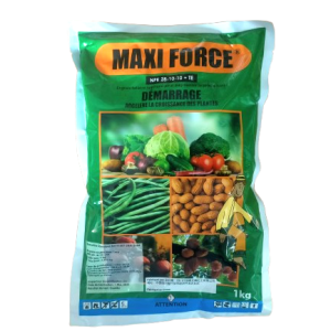 Engrais poudre soluble MAXI FORCE DEMARRAGE NPK 28-10-10+TE 1 kg – Toutes les cultures