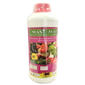 Insecticide liquide MAX+ 35 EC 1 litre – Cultures maraichères